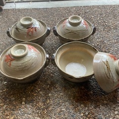 近江八幡市より、1人鍋、陶器、お皿、コーヒーカップ他1つ50円、...