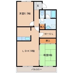 🏢安心の叶えRoom✨『2LDK』四街道市市鷹の台✨敷金礼金無料...