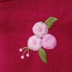 チャイナ風の刺繍ベストの画像