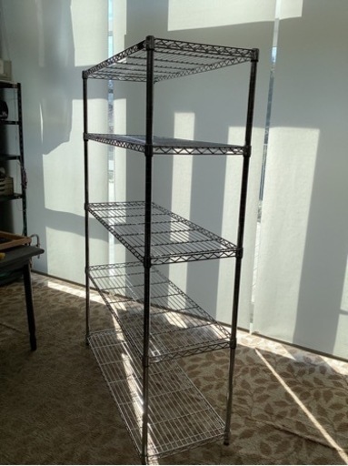 メタルラック【町田市再生家具】　233193 メタルラック【町田市再生家具】 233193