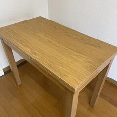 値下げ　IKEA BJURSTA 木製伸縮テーブル　引取限定の画像
