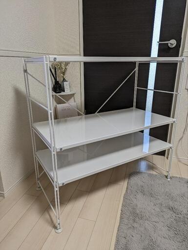 家具 収納家具 無印のスチールラック
