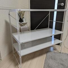 家具 収納家具 無印のスチールラック