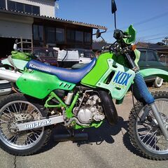 カワサキ　ＫＤＸ２００ＳＲ　１９８９年　軽メンテ済み実動　９，６７４ｋｍ実走行　レストアベースの画像