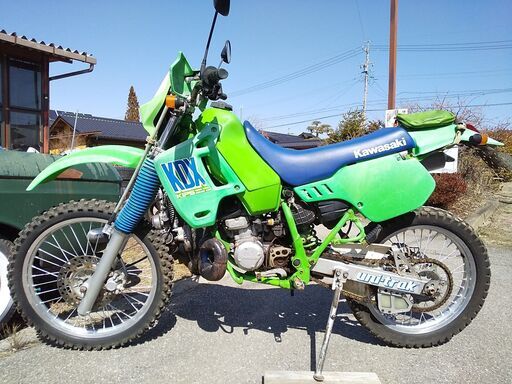カワサキ　ＫＤＸ２００ＳＲ　１９８９年　軽メンテ済み実動　９，６７４ｋｍ実走行　レストアベース