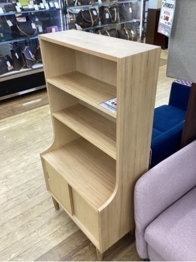 KC-28【新入荷　リサイクル品】東谷　ヘンリー　ブックシェルフ　ナチュラル