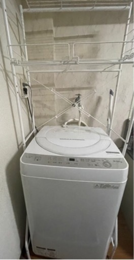 (取引終了) SHARP 2018年製　洗濯機　6.0kg