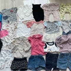 80cm 女の子　ベビー服♡23着