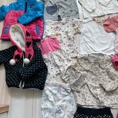 80cm 女の子　ベビー服♡23着の画像