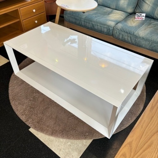 IDC大塚家具 センターテーブル ソファーテーブル ソファテーブル テーブル ホワイト シンプル 北欧 モダン