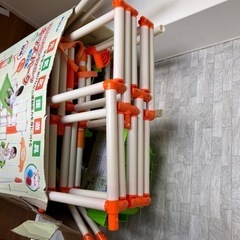 家庭用ジャングルジムと滑り台　子供用品 キッズ用品 幼児教育の画像