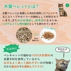 猫砂ペレット約30リットルの画像