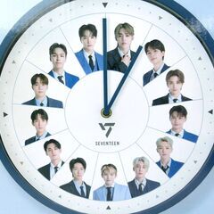 【旧おみせっち】新品未開封 SEVENTEEN プレミアムウォールクロックの画像
