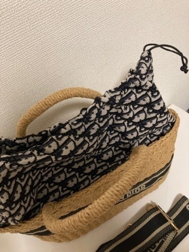 美品！カゴバック
