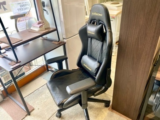 EXRACING ゲーミングチェア オフィスチェアデスクチェア 中古 イス