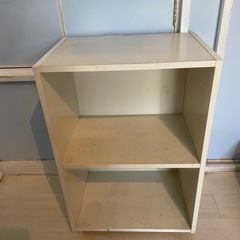 【無料】二段ボックス 足元ローラー付き