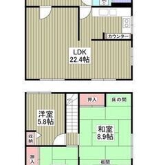 💚東京都東久留米市💚アパートの１F＋２F　3LDK / 98㎡💰...