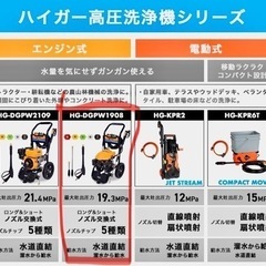 高圧洗浄機　HG-DGPW1908の画像
