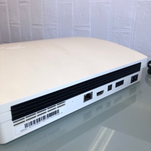 SONY CECH-2500B 白 プレイステーション ps3 コントローラー 320GB 通電確認OK ソニー 激レア 箱無し 説明