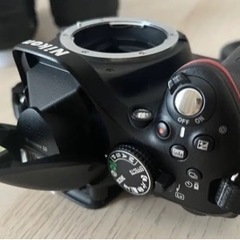 本日セール中❗️Nikon D5200 一眼レフ　レンズ2個セットの画像
