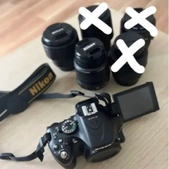 本日セール中❗️Nikon D5200 一眼レフ　レンズ2個セットの画像