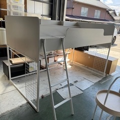 システムベッド　ニトリ　　白　シンプルです★