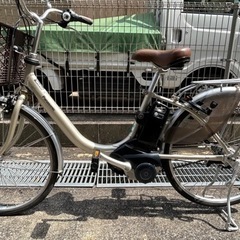Panasonic 電動自転車 ビビL 24インチ ウォームシルバー