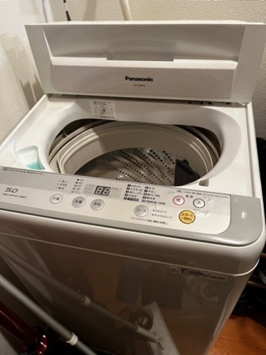 家電 生活家電 洗濯機　パナソニック　5kg