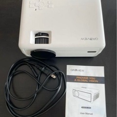 GROVIEWＧ210 小型プロジェクター&ミニ天吊り金具&スク...