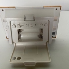 電波時計　リズム　動作確認済　【中古品】の画像