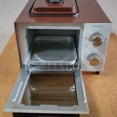 ◆新品同様◆ コイズミ／コンパクトオーブントースター／目玉焼きも焼けるの画像