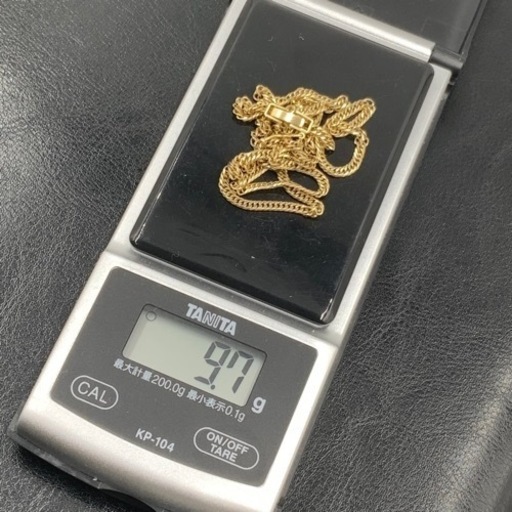 売り切れましたK18 18金　6面ダブル　喜平　ネックレス　9.7g 約53cm