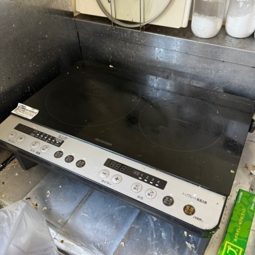 キッチン家電 IHクッキングヒーター 2口 アイリスオーヤマ