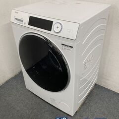 高年式!2023年製! ハイアール/Haier JW-TD90SA-W ドラム式洗濯機 洗濯9kg/乾燥無し 左開き ホワイト 中古家電 店頭引取歓迎 R8083