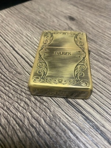 zippo☆両面☆アンティーク ダーツ G☆ウッド&アラベスク☆