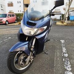 SUZUKI　スカイウェブ250　タイヤ両輪交換　オイル交換済み...