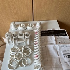 間仕切り突っ張りカーテンポールの画像