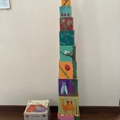 DJECO(ジェコ)のスタッキングキューブの画像