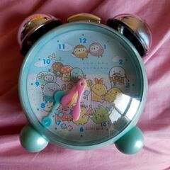 ジャンク品　目覚まし時計　すみっコぐらし