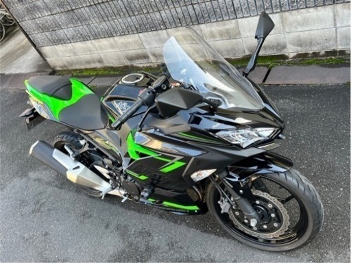 検約2年　ニンジャ400 低走行車　バイク カワサキ