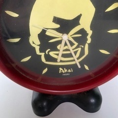 置き時計　Akai 【中古品】の画像