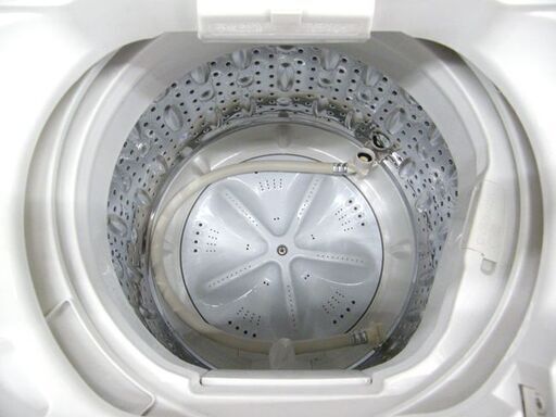 洗濯機 4.5㎏ 2017年製 ハーブリラックス YWM-T45A1 ホワイト 全自動洗濯機 ヤマダ電機 札幌市 厚別店