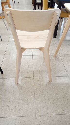 ★ジモティ割あり★ IKEA 2人掛けダイニングセット ナチュラル H75×D78×W140 クリーニング済み TJ4888
