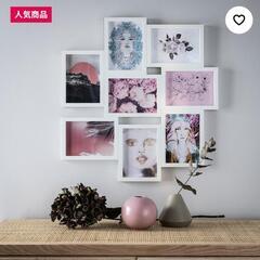 写真立て　写真コラージュの画像