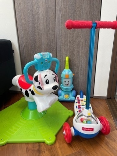 フィッシャープライスおもちゃ3点