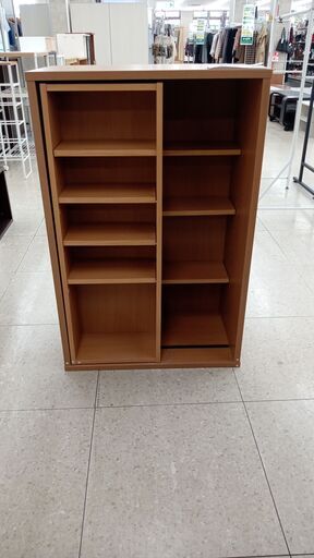 ★ジモティ割あり★  本棚 ナチュラル H92×D35×W60 クリーニング済み TJ4892