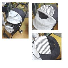 コンビ A型ベビーカー メチャカルハンディα エッグショックMD ヴェネチアンホワイト Combi 1ヶ月～36ヶ月 両面式 ベビー用品 西岡店の画像