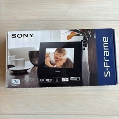 値下げ！未使用SONYデジタルフォトフレームS-Frame D7...