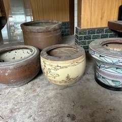 無料！睡蓮鉢　火鉢　4つセット
