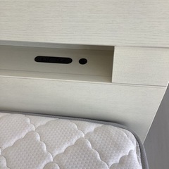 ダブルベッド【町田市再生家具】　233199の画像